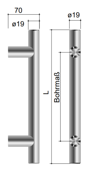 Stoßgriffpaar SGA